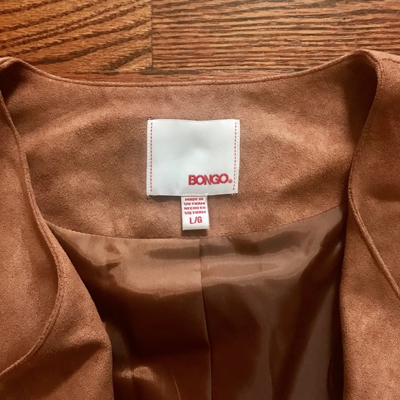 Tan suede jacket - Picture 2 of 5